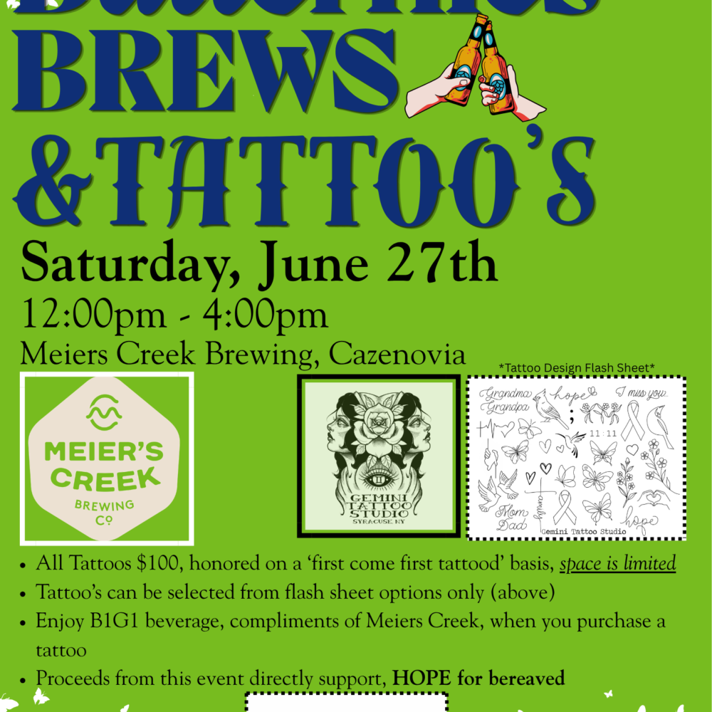 Butterflies, Brews & Tattoos 2026